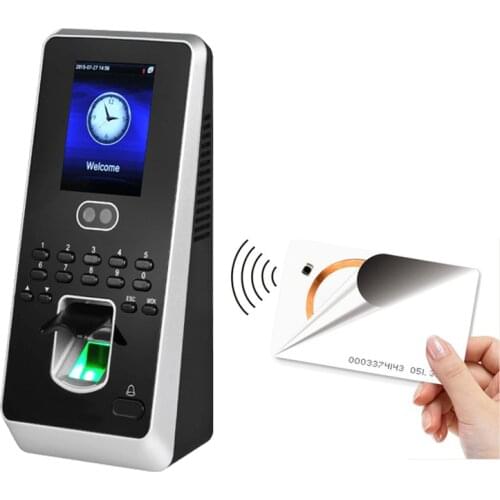 ZK Multibio800 Biometric Face&Fingerprint Door Access Control System TCP/IP Facial Time Attendance Optional 1500 Face