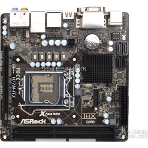 MINI-ITX ITX HTPC For ASRock H77M-ITX Original Used Desktop 1155 Motherboard H77 Socket LGA1155 DDR3 SATA3 USB3.0