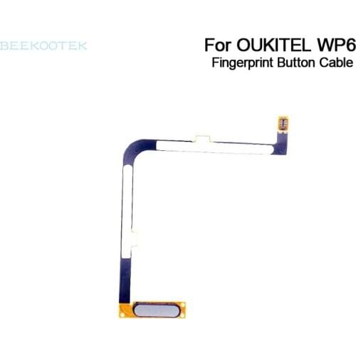 New Original Cellphone Fingerprint button sensor Flex Cable Repair Replacement Accessory For OUKITEL WP6 Smartphone