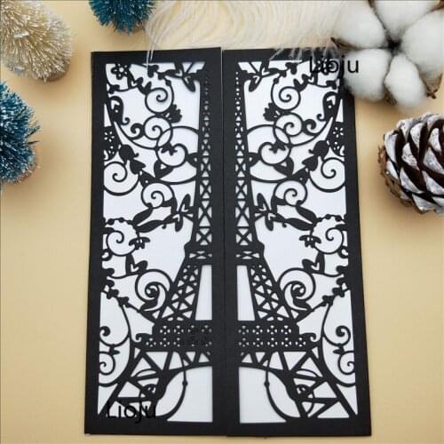 LioJu Iron tower metal cutting dies cut die mold Wedding greeting cardScrapbook paper craft knife mould blade punch stencils