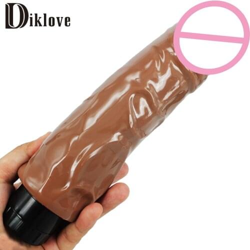 Strong Vibrating 9.17"(233mm) long 7.7"(196mm) insert sper thick Big Dildo Vibrator Dick Penis sex toy for woman sex product