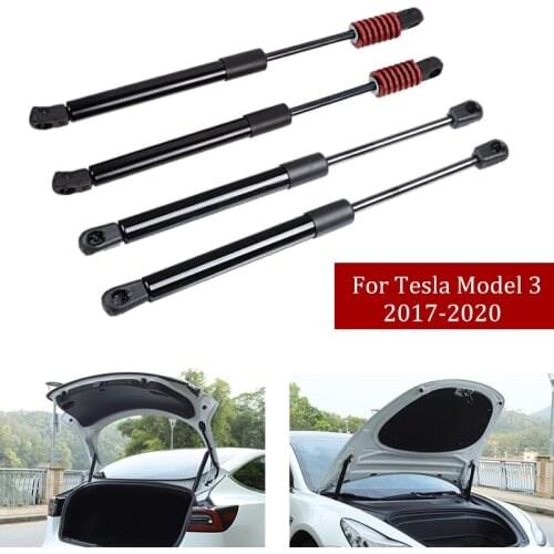 Front Rear Tail Gate Tailgate Trunk Lift Struts Boot Gas Spring Shock Hydraulic Rod Holder for Tesla Model 3 2017 2018 2019 2020