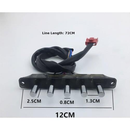 Range Hood Switch Four-Key Button Filter Replacement Accessories for Midea Range Hood Parts