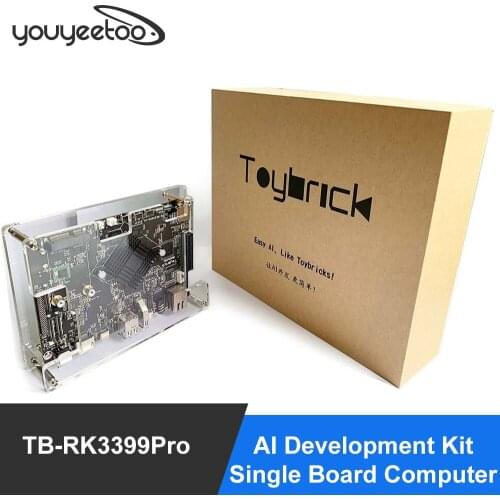 TB-RK3399Pro AI Development Kit Single Board Computer for AI Deep Learning Accelerate TensorFlow Android/linux