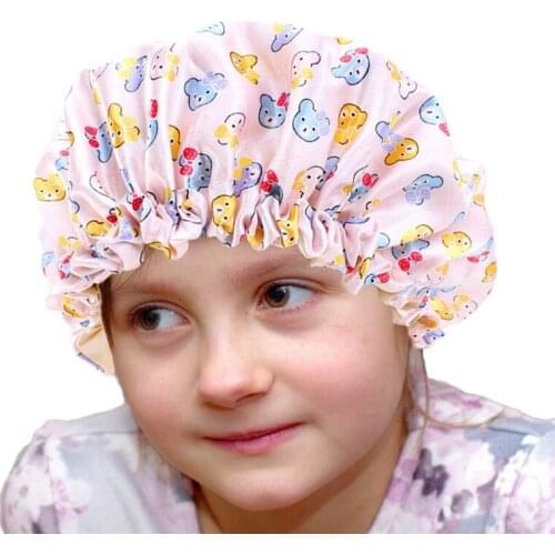 Four Seasons Nightcap Childrens Sleepcap Childrens WashCap Childrens shower cap Dome Without Eaves For Children 1-6 Years Old