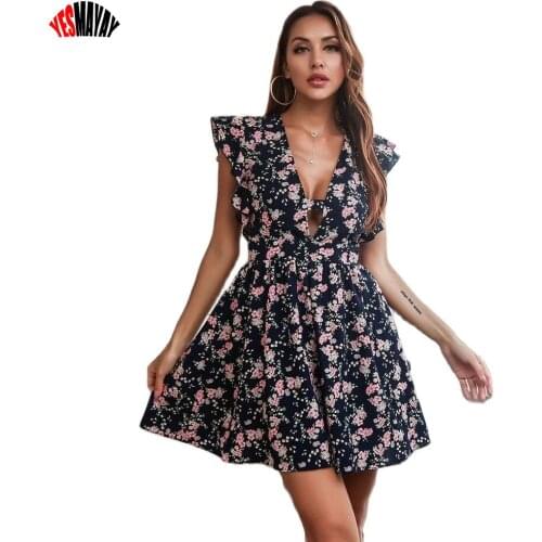 Yesmayay Summer Dresses With Sleeves