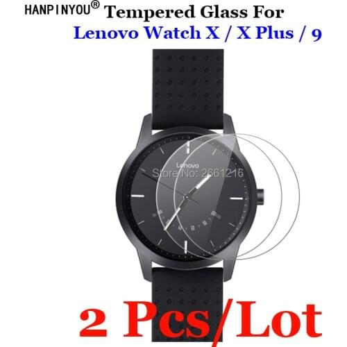 2 Pcs For Lenovo Watch 9 X Plus Tempered Glass 9H 2.5D Premium Screen Protector Film For Lenovo Watch9 Watch Xplus SmartWatch