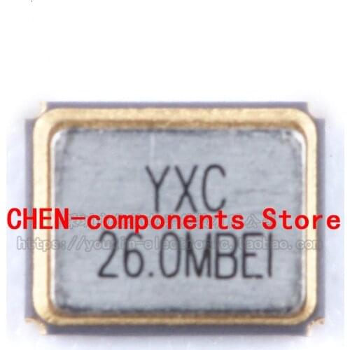 5pcs SMD passive crystal YSX321SL 26MHz 10ppm 10pF X322526MMB4SI / 4P