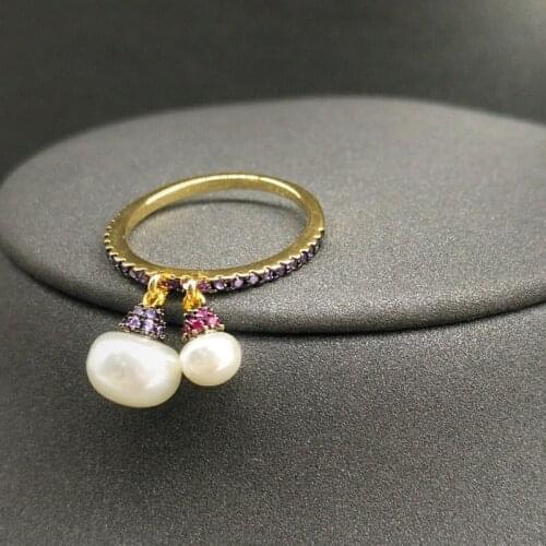 Elegant S925 Silver Pearls Rings Gold Christening Napkin Holder Wedding Gift Bridal Shower Decor Party Supplies