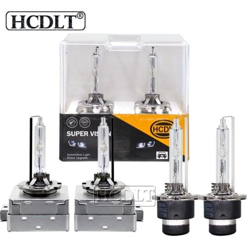 HCDLT 2PCS D1S hid xenon Bulb Original design 35W 55W Xenon D2S D3S D4S 6000K 8000K 5000K 4300K Super Version D1S hid light bulb