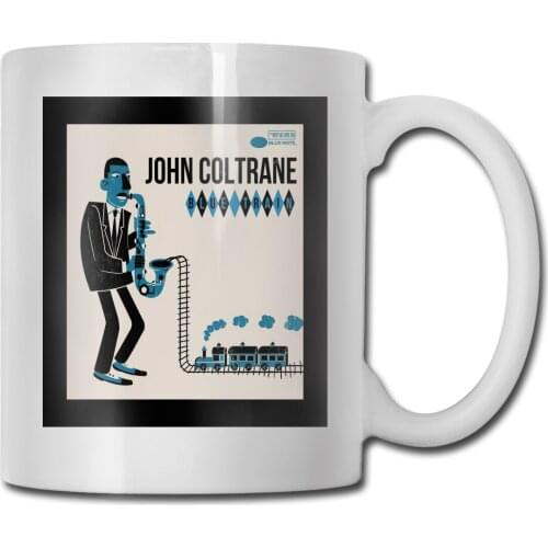 Jazz Coltrane ' Blue Train Swea Blue Train Train Jazz Sax Saxophone Music Jazz Ou Mug Cup
