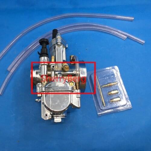 Carburetor 34mm PWK fit for OKO KEIHIN Racing Flat Side Carb Scooter ATV Go Kart carburettor