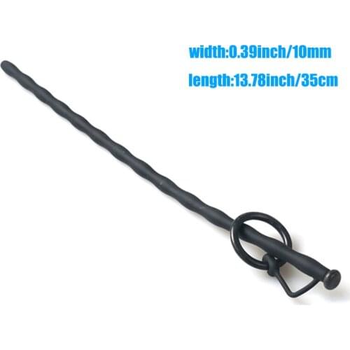 Men Masturbator Chastity Urethral Dildo Inserts Plug with Rings Urethral Sex Toy Masturbators-20