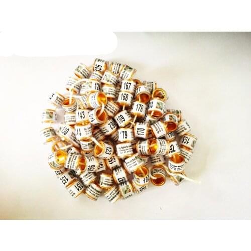 Wholesale iComRing suit any chip material aluminium and plastic useful pigeon ring band tag