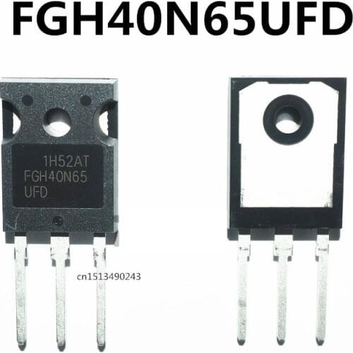 Original New 2pcs / FGH40N65UFD TO-247 650V 40A TO247