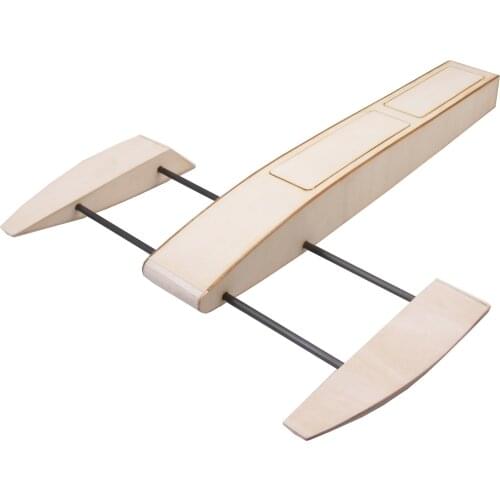 RC Boat Outdoor Pools and Lakes Toys for Kids Boys DIY Assembly Wooden Boat Model with Motor Servo ESC