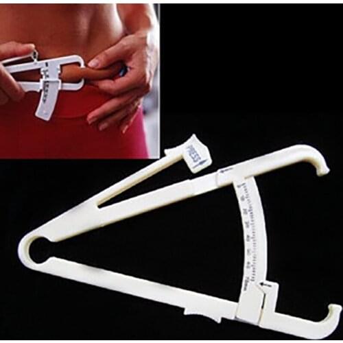 Fat Measuring Caliper Charts Skinfold Thickness Gauge Body Fat Tester Analyzer Clamp Fat Tester Caliper Sebum Measure Tools