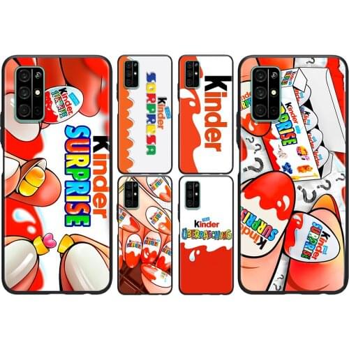 Silicone Soft Cover Trolly egg KINDER JOY Surprise For Honor V30 View 20 V20 30i 30S 30 20S 20E 20i 20 Lite Pro Plus Phone Case