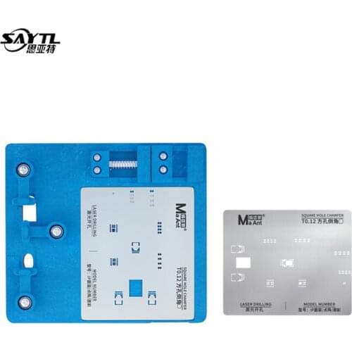 Universal Dot Matrix Repair Fixture stencil for iphone X/XS/XSMAX/11/11ProMax/12mini/12/12Pro Face ID Front Camera Repair Holder