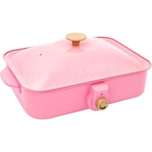 Japanese Multi-function Cooking Pot Roast Machine Hot Pot Electric Baking Pan Burn Oven Household Small Fang Guo Web Celebrity