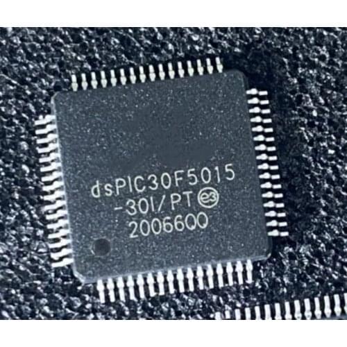 5PCS/DSPIC30F5015-30I/PT QFP64 DSPIC30F5015