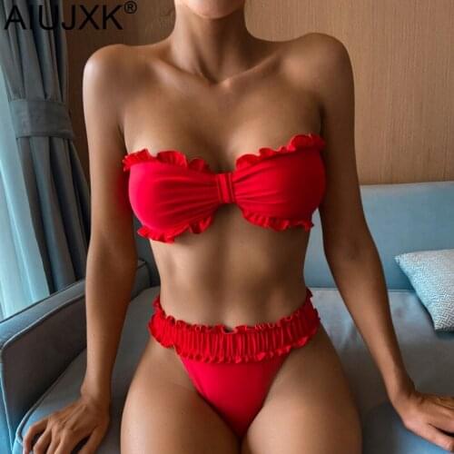 AIUJXK Red Swimwear