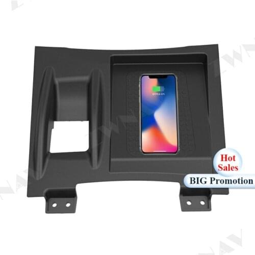 QI Car Wireless Charger Quick Charge For Nissan X-trail Qashqai 2015 2016-2019 for Iphone XR XS MAX Infrared Sensor Phone Holder