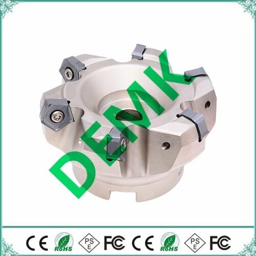 MFPN66 50 63 80 100 66 degr Double-sided 10 corners PNMU0905 series insert Milling cutter knife dish Use CNC flat milling cutter