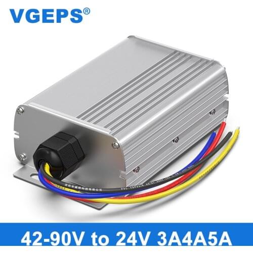 48V60V72V to 24V DC power converter 42-90V to 24V electric vehicle isolated power converter