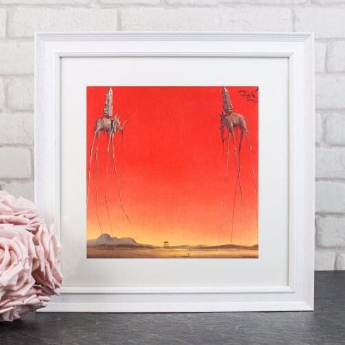 Virtual Animals Salvador Dali Canvas Art Print Painting Poster Wall Pictures For Room Home Decorative Bedroom Decor No Frame