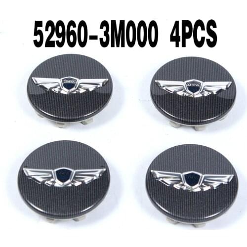 Wheel cover Wheel Center Cap 4PCS for Hyundai GENESIS SEDAN 09-14 OEM NEW 529603M000 52960 3M000 52960-3M000