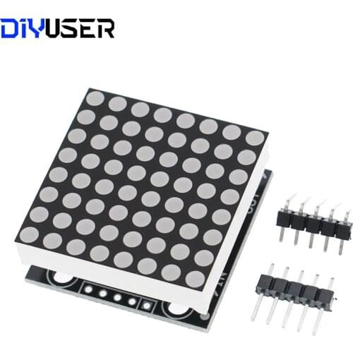 MAX7219 dot matrix module microcontroller module display module finished goods