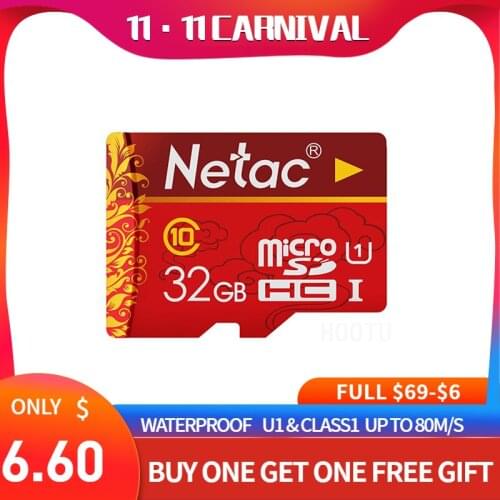Netac P500 Micro Sd Card 32gb TF Class10 Compact Flash Memory Stick for Tablet Laptop Notebook Cartao De Memoria Tarjeta Sd