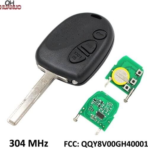 New Uncut Remote Key Fob 3 Button 304MHz for Pontiac GTO 2004 2005 2006 FCC: QQY8V00GH40001