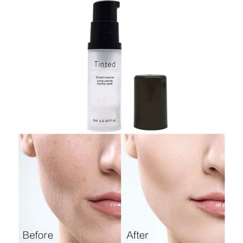 Face Primer Moist Pores Invisible Easy-using Face Concealer for Skin Care