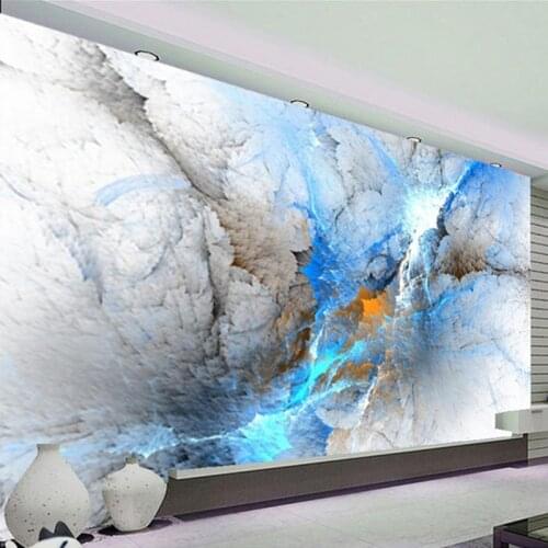 Personalized Customization 3D Stereo Abstract Art Color Change Photo Mural Wallpaper Restaurant Cafe Bar Hotel KTV 3D Frescoes