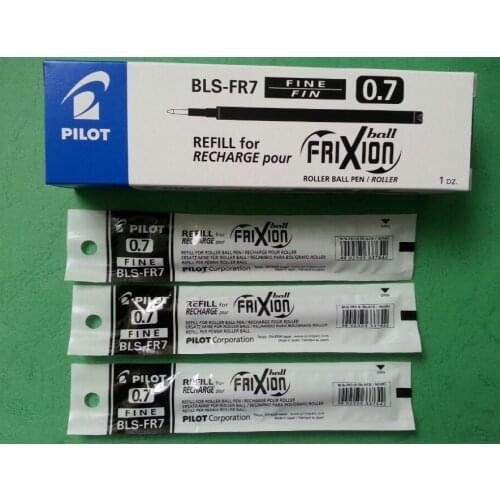 BLS-FR7 Pilot Erasable/Frixion Pen Refill Roller Ball 0.7mm 12 pcs/Box
