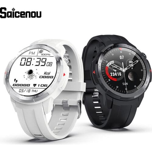 L20 450mAh New Bluetooth Call Sports Smart Watch Men IP68 Waterproof Heart Rate Monitor Fashion SmartWatch For Android IOS