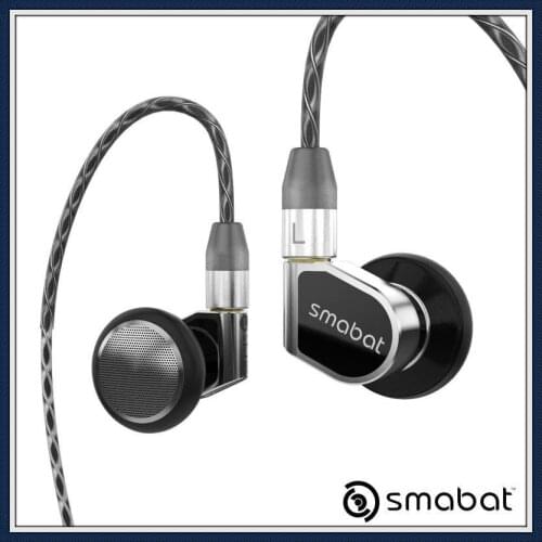 Smabat ST-10s Ear Hook Flagship Earbud HIFI Metal Earphone 15.4mm Dynamic Driver Detachable MMCX Cable ST10 ST10s M1Pro Turandot