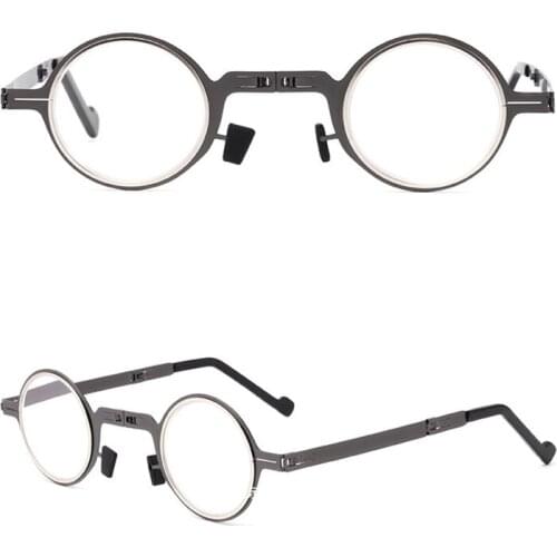 Ultra Lightweight Anti Blue Light Foldable Reading Glasses Portable Comfortable Light Weight Glasses Men Women Elderly