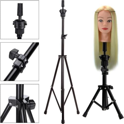 High Quality Headform Stent Prosthesis Doll Head Holder Brackets Wig Hair Model Head Tripod Bracket Mannequin Head Tripod
