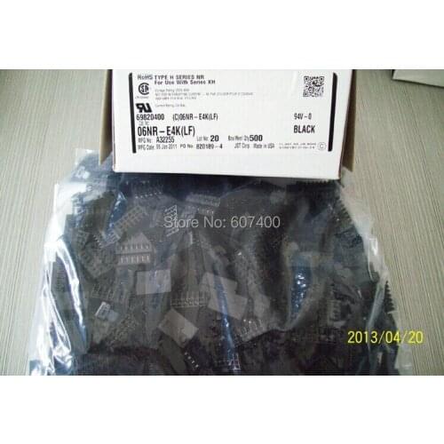 06NR-E4K Black color housings (C)06NR-E4K(LF) Connectors terminals housing 100% new and original parts 06NR-E4K(LF)