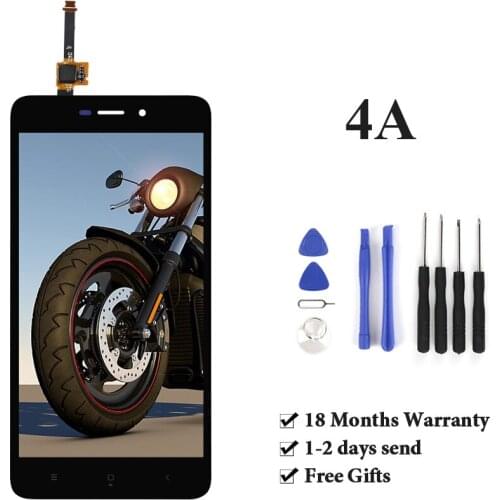 1pc For Redmi 4A LCD Screen Phone Replacement LCD 5 inch Grade high copy Quality Digitizer Assembly For Redmi 4A Display