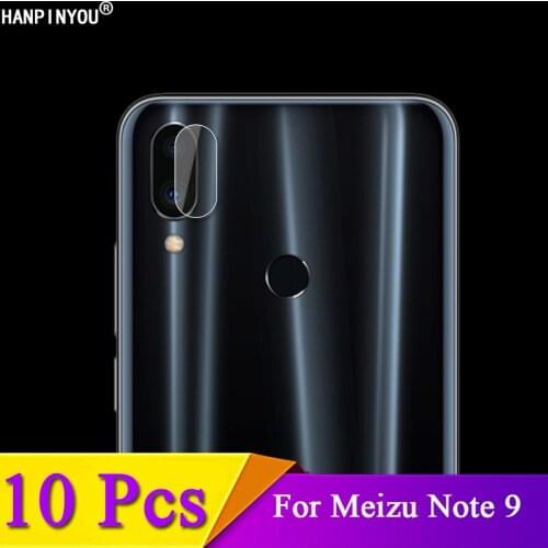 10Pcs/Lot For Meizu Note 9 Note9 6.2"Clear Ultra Slim Back Camera Lens Protector Rear Camera Lens Cover Tempered Glass Film