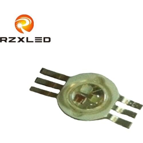 50Pcs/Lot LED 3W RGB Blue Green Red Multicolor High Power Lamp 6-10Pins Spotlight Floodlight Wholesale Diode