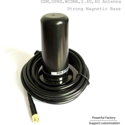 High gain 35dBi base station 698-2700M car sucker GSM 2.4G 3G 4G antenna 1pcs