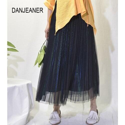 Женские юбки в складку DANJEANER China At AliExpress