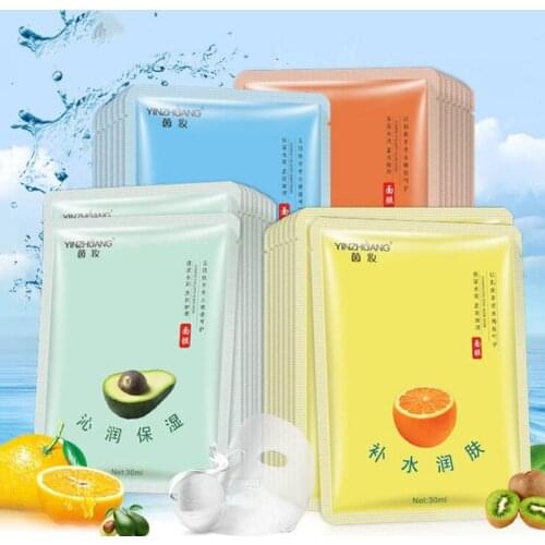 Fruit Moisturizing Hydrating Facial Mask Oil Control Shrink Pore Mask Skin Care