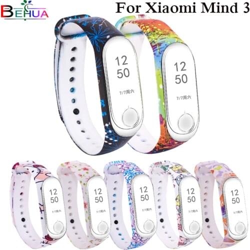 Colorful Silicone Strap for Xiaomi Mi Band 3 Smart band Replacement Wristbands for xiaomi Miband 3 Miband 3 Pulsera Inteligente