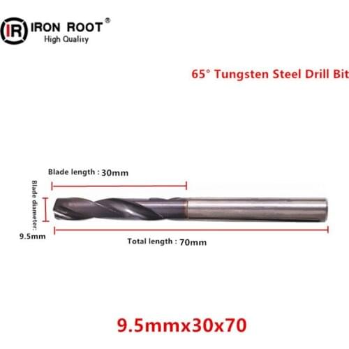 1P 65°9.0mm/9.5mm/10mm/10.5mm/11mm/11.5mm CNC Metal lathe Cutting Tool Twist Drill Solid Turning Coated Drill Bit Carbide Dril